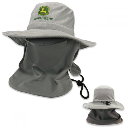 Hatut - John Deere Bucket Hat With ADJ Panels (harmaa)