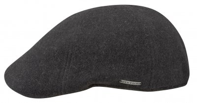 Flat cap - Stetson Texas Wool/Cashmere (harmaa)
