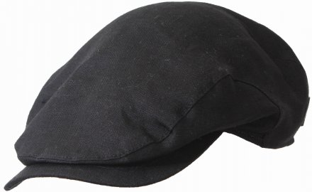 Flat cap - Wigéns Ivy Classic Cap (musta)