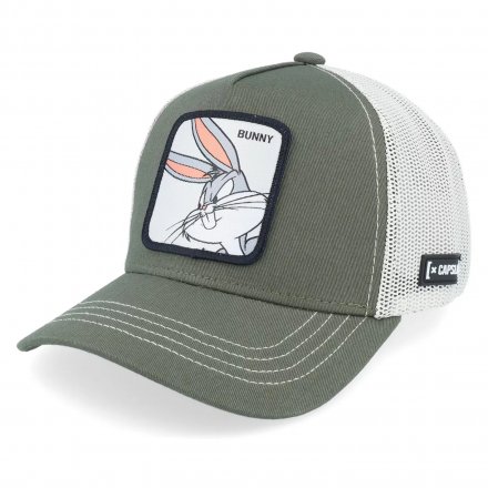Lippis - Capslab Looney Tunes Bugs Bunny (vihreä/valkoinen)