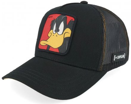Lippis - Capslab Looney Tunes Daffy Duck (musta)