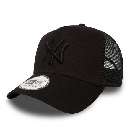 Lippis - New Era New York Yankees A-Frame Trucker Cap (musta)