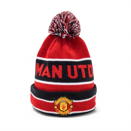 Pipot - New Era Manchester United Tassel Beanie (punainen)
