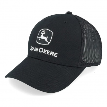 Lippis - John Deere Current JD TM Embroidery Trucker (musta)