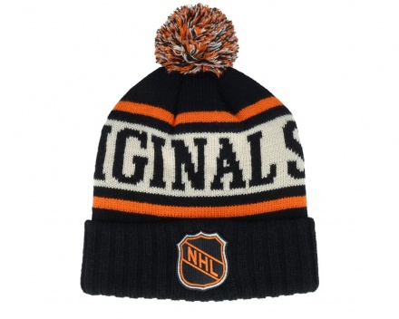 Pipot - American Needle NHL Pillow Line Knit (musta/valkoinen/oranssi)