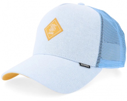 Lippis - Djinns HFT OxfordContra Trucker (vaaleansininen/keltainen)