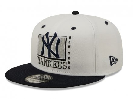 Lippis - New Era Yankees Crown 9FIFTY (valkoinen)