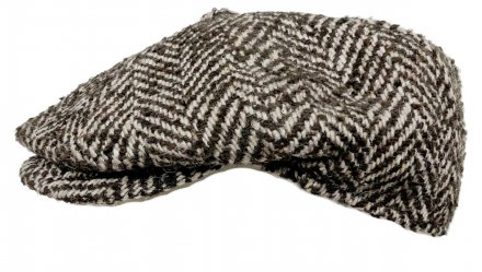 Flat cap - Gårda Venice Wool Newsboy Cap (ruskea/beige)