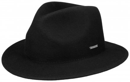 Hatut - Stetson Adamo Traveller Woolfelt (musta)