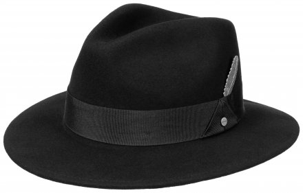 Hatut - Stetson Vencaster Traveller Woolfelt (musta)