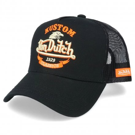 Lippis - Von Dutch Eagle Trucker (musta)
