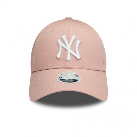 Lippis - New Era New York Yankees 9FORTY (vaaleanpunainen/valkoinen)