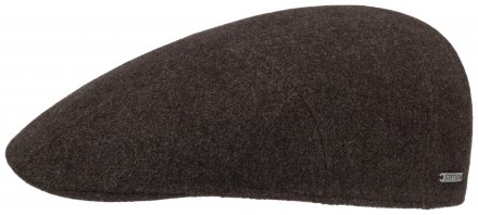 Flat cap - Stetson Andover Wool/Cashmere (ruskea)