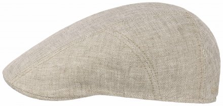Flat cap - Stetson Ivy Cap Linen (beige)