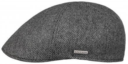 Flat cap - Stetson Texas Wool (harmaa)
