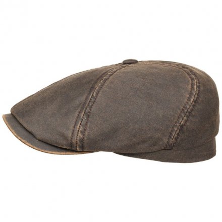 Flat cap - Stetson Brooklin Old Newsboy Cap (ruskea)