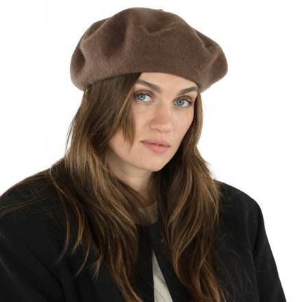 Baretti - Gårda Annecy Wool Beret (kahvia)