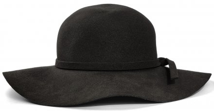 Hatut - Gårda Lessola Floppy Wool Hat (musta)