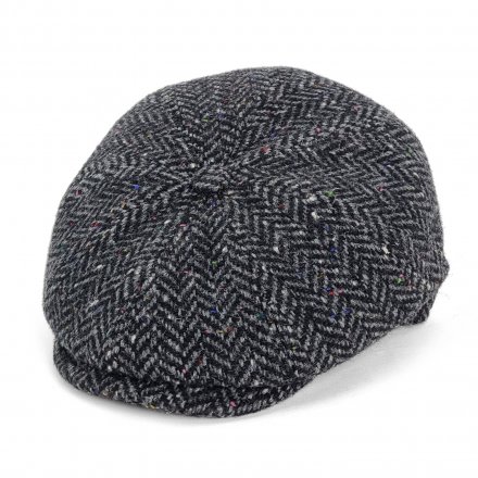 Flat cap - Gårda Premium Selkirk Wool Newsboy (harmaa)