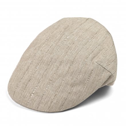 Flat cap - Gårda Pomonte Linen Mix Flat Cap (beige)