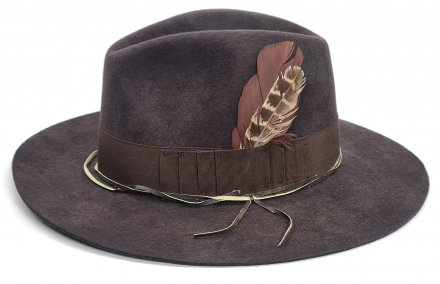 Hatut - Gårda Lancaster Fedora (ruskea)