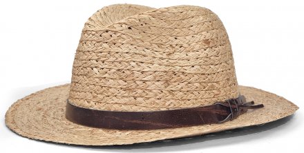 Hatut - Gårda Pampaneria Raffia Fedora (luonnolinen väri)