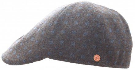 Flat cap - Mayser Paddy (ruskea-sininen)