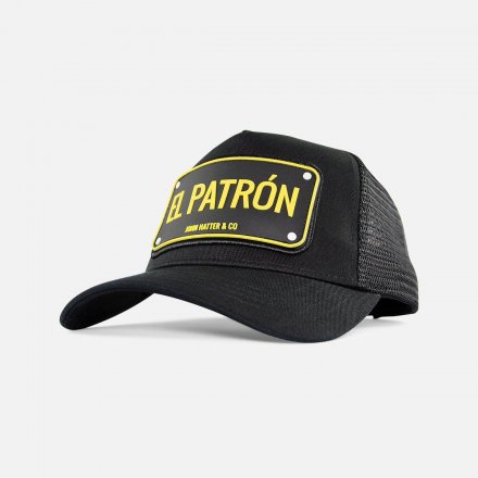 Caps - John Hatter - El Patron Black - Rubber Edition (musta)