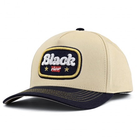 Lippis - Black River Reno Cotton Snapback (kermanvärinen/tummansininen)