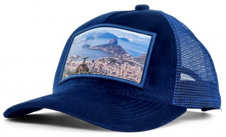 Lippis - Gårda Velvet Trucker Rio De Janeiro (sininen)