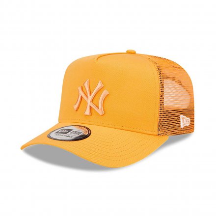 Lippis - New Era Tonal Mesh Trucker New York Yankees (orange)