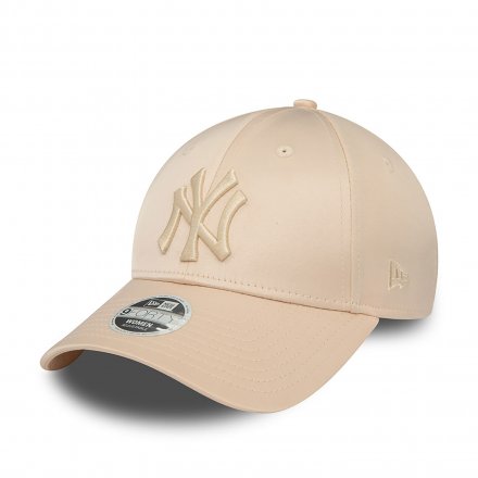 Lippis - New Era Women's NY Yankees Satin 9FORTY (beige)
