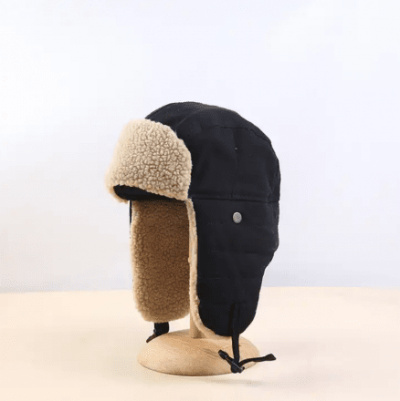 Karvahattu - Gårda Trapper Hat (musta)