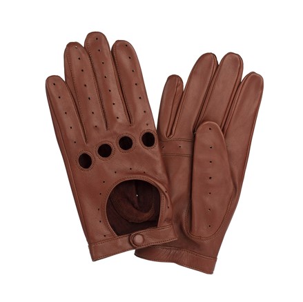 Käsineet - HK Men's Driving glove Hairsheep (Cognac)