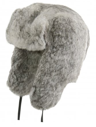 Karvahattu
- MJM Rabbit Fur Hat (Grey Melange)