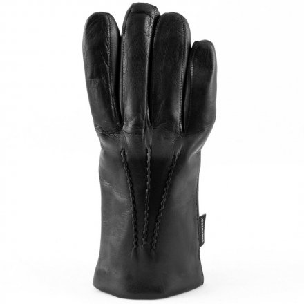 Käsineet - Shepherd William Leather Gloves (Musta)