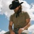 Hatut - Gårda Dubois Wool Felt Cowboy (musta)