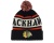 Pipot - American Needle Chicago Blackhawks Pillow Line Knit (musta/valkoinen/punainen)