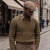 Flat cap - Gårda Vero Linen Newsboy Cap (ruskea)