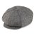 Lippalakit - Jaxon Hats Marl Tweed Big Apple Cap (Harmaa)