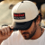Lippis - Black River Racing Cotton Snapback (luonnonvalkoinen/musta)