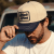 Lippis - Black River Denver Cotton Snapback (kermanvärinen/tummansininen)