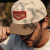 Lippis - Black River Crew Cotton Snapback (luonnonvalkoinen/khaki)
