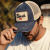 Lippis - Black River Toledo Washed Trucker (tummansininen/kermanvärinen)