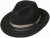 Hatut - Gårda Montefalco Fedora Wool Hat (musta)
