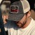 Lippis - Black River Hare Washed Trucker (musta/kerma)