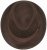 Hatut - Gårda Padua Trilby Wool Hat (ruskea)
