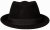 Hatut - Gårda Padua Trilby Wool Hat (musta)