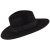 Hatut - Jaxon The Author Wide Brim Fedora Hat (musta)