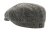 Flat cap - CTH Ericson Alan Sr. Harris Tweed (musta)